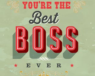Best boss ever