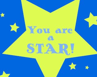 You are a star!